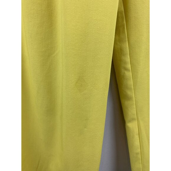 Tanya Taylor Womens Yellow Tailored Pants Size 6 - Picture 3 of 8